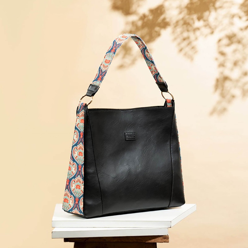 Kovil Blue Classic Open Tote