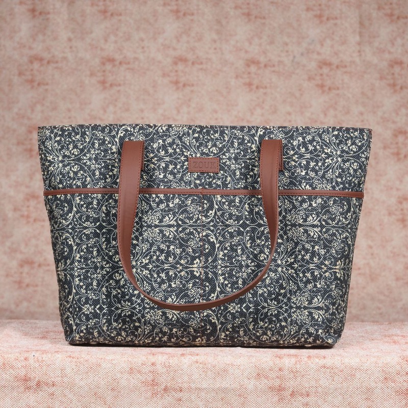 Lattice Lace Tote Bag