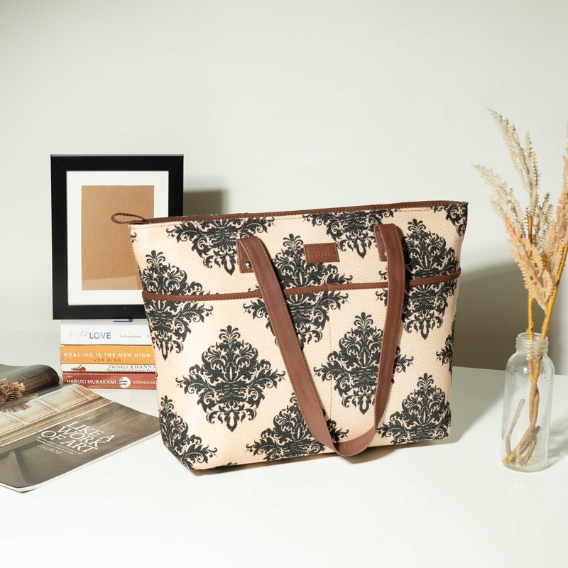 Mughal Motif Tote Bag