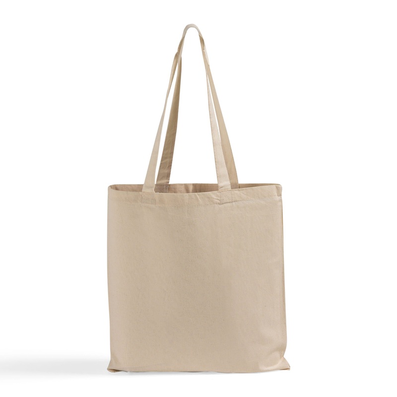 26 in Over-the-Shoulder Long Handle Cotton Tote Bags - TB126