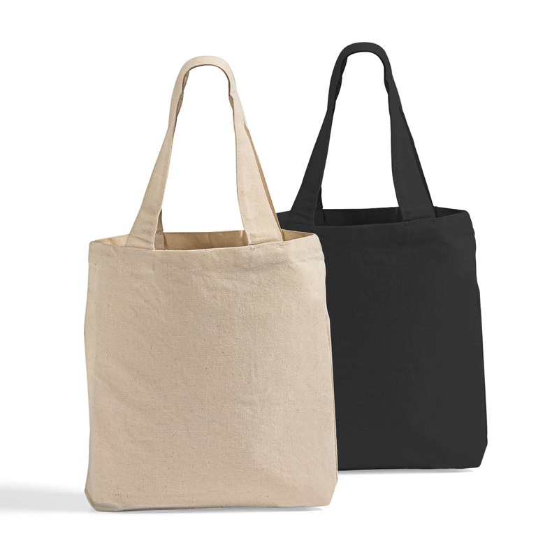 8 in Mini Cotton Tote Bag / Favor Gift Bags