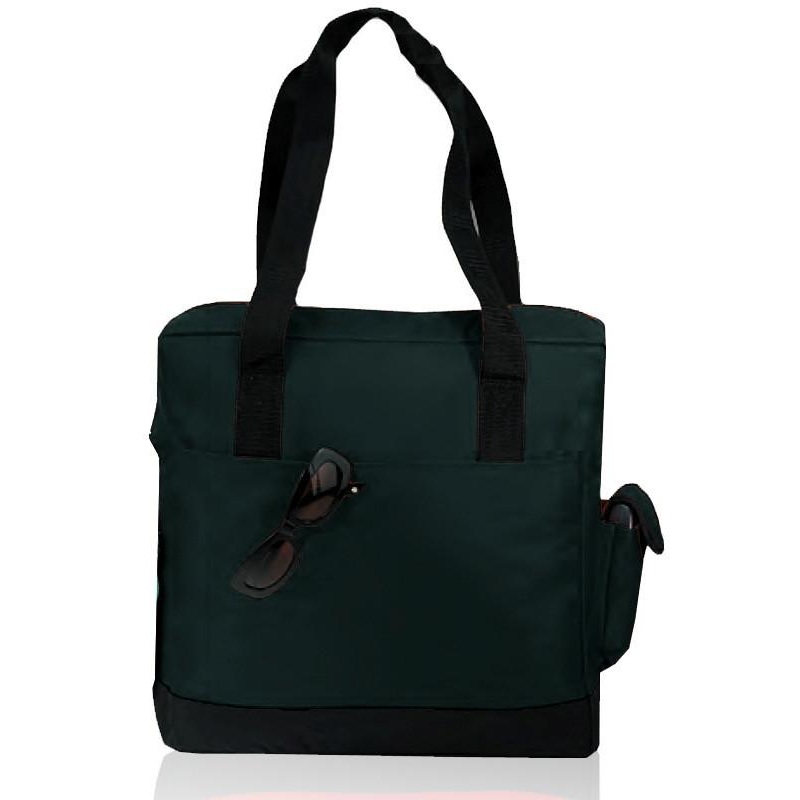 Durable Poly Tote Bag with Zipper (CLOSE OUT)