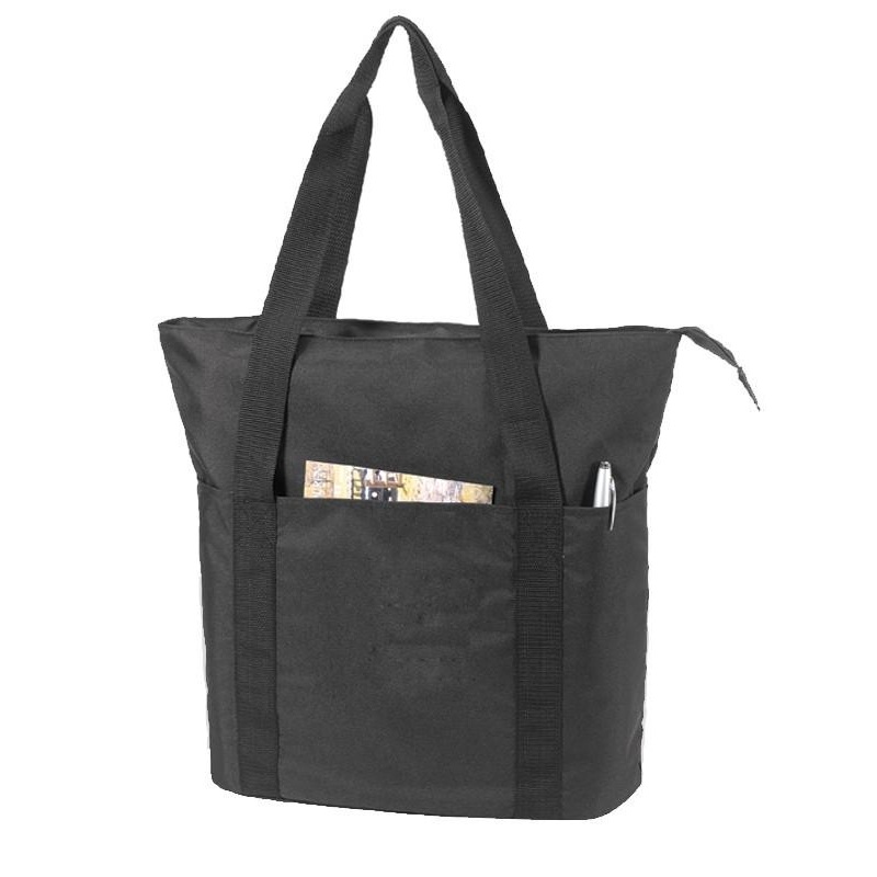 Eco Recycled Zippered Tote Bag