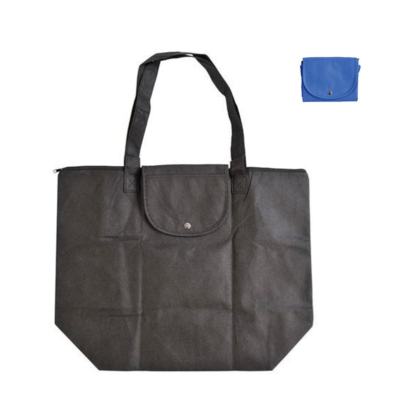 Foldable Zippered Economical Tote Bag