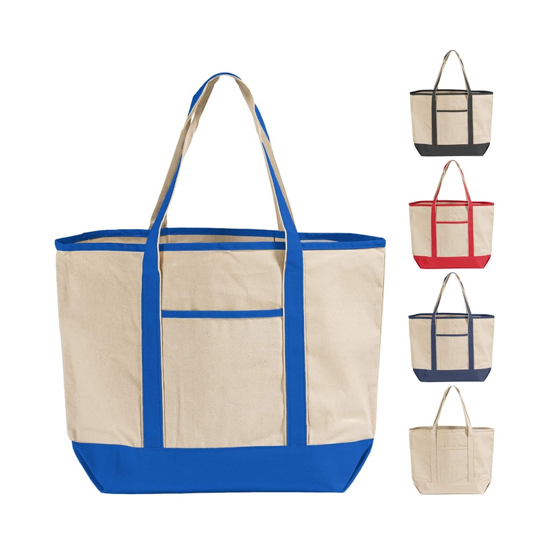 Jumbo Size - Deluxe Heavyweight Canvas Tote Bags