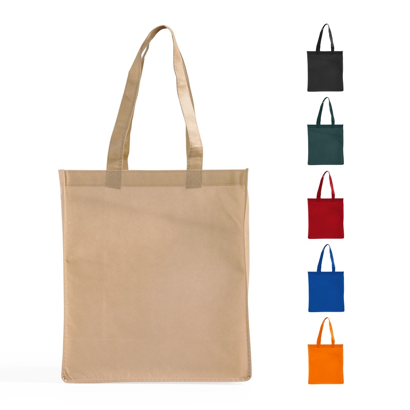 Standard Size Grocery Tote Bag W/Gusset - GN28