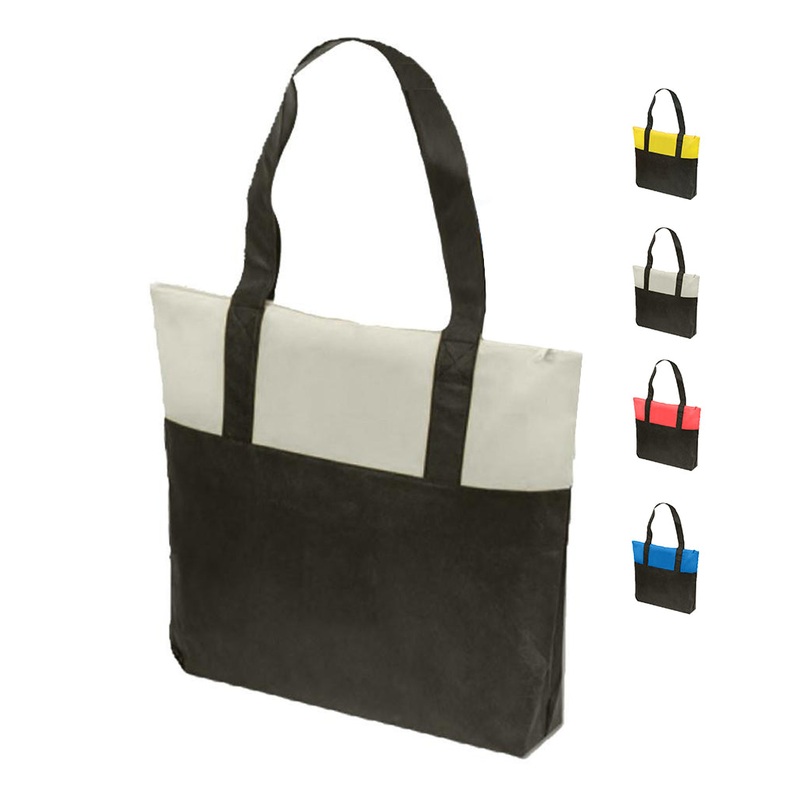 Standard Size Polypropylene Zippered Tote Bag