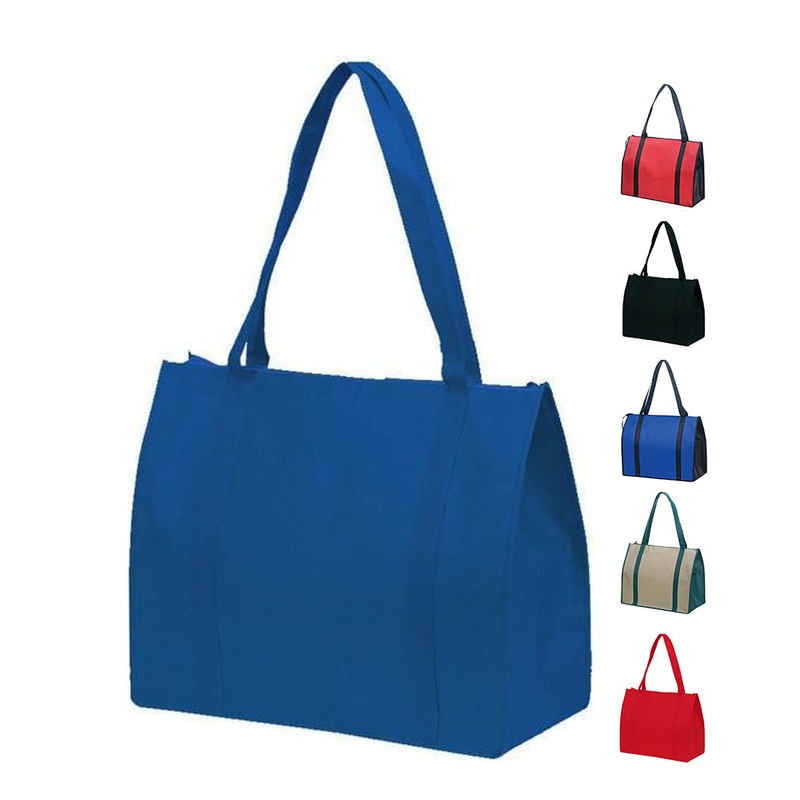 Zippered Non-Woven Polypropylene Tote Bag