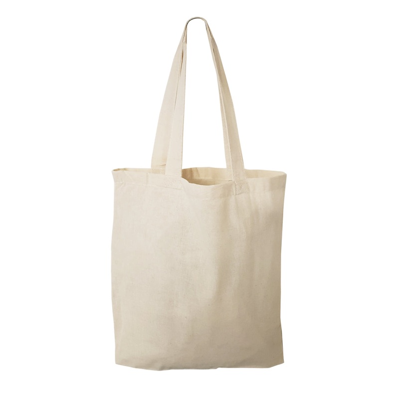 12 ct Small Cotton 11 in Tote Bag / Favor Gift Bags - By Dozen
