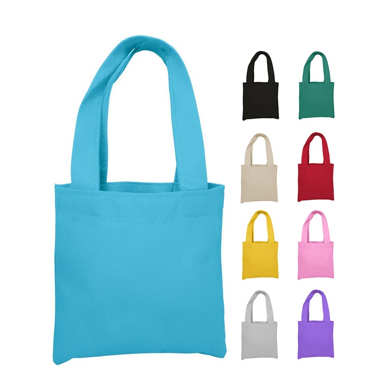 1500 ct 6 in Mini Non-Woven Tote Bag - By Case