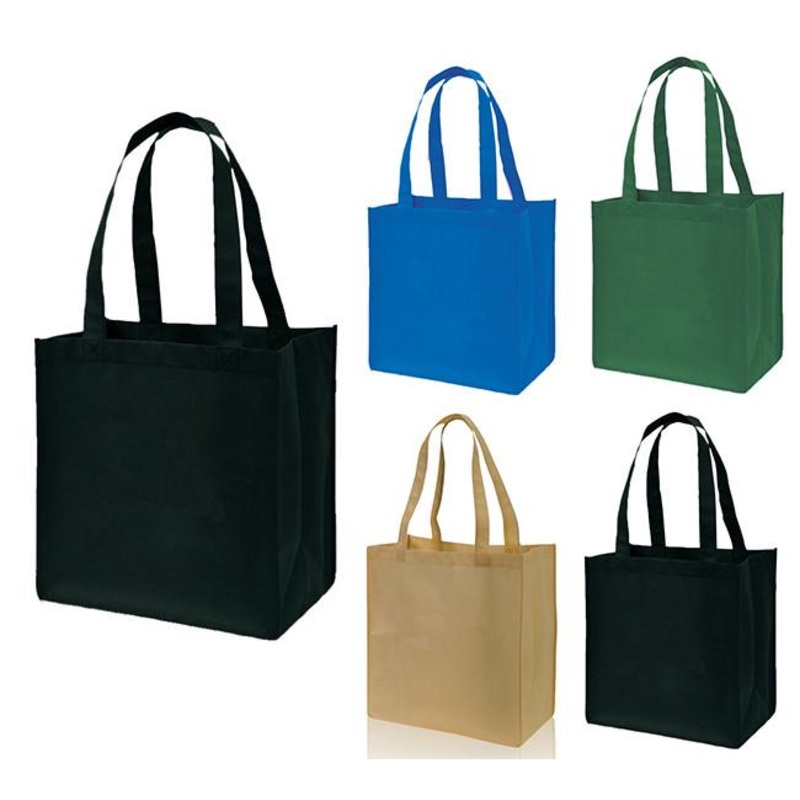 300 ct Affordable Small Tote Bags with Full Gusset - By Case
