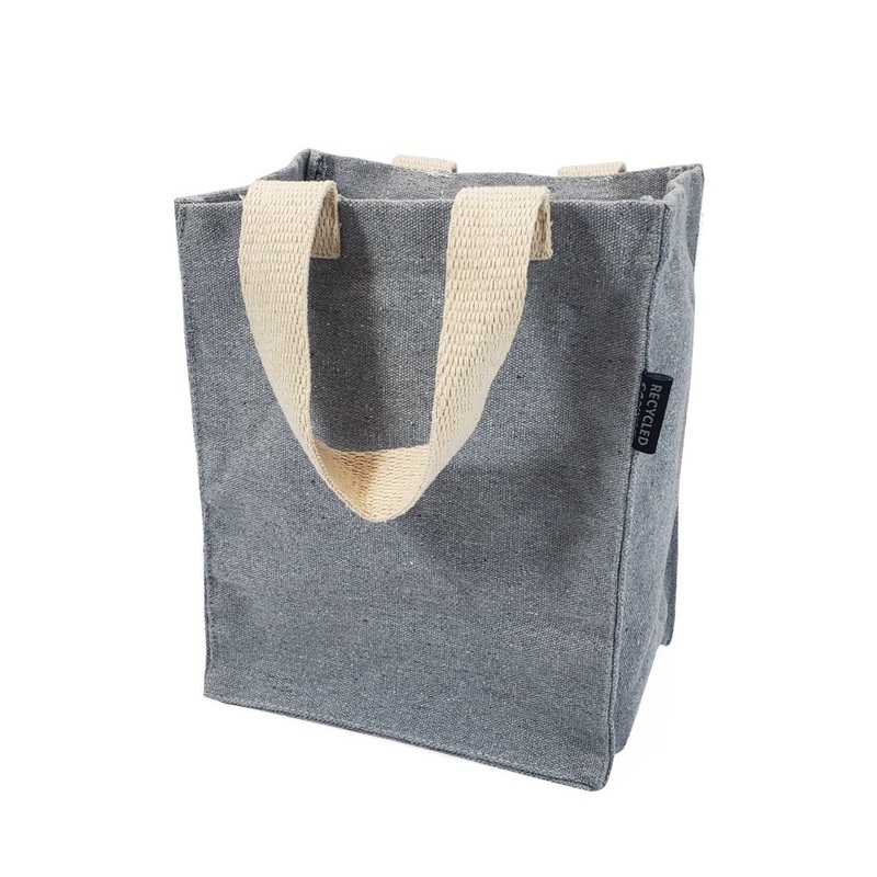 96 ct Recycled Canvas Book Bag with Full Gusset - By Case