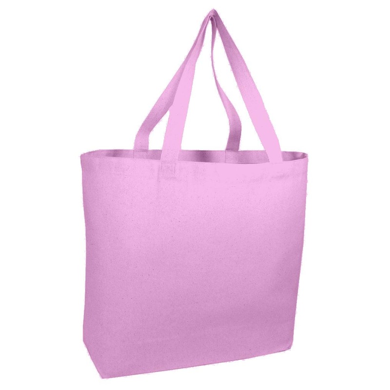 Canvas Tote Bag with Long Web Handles TG260 - (CLOSEOUT)