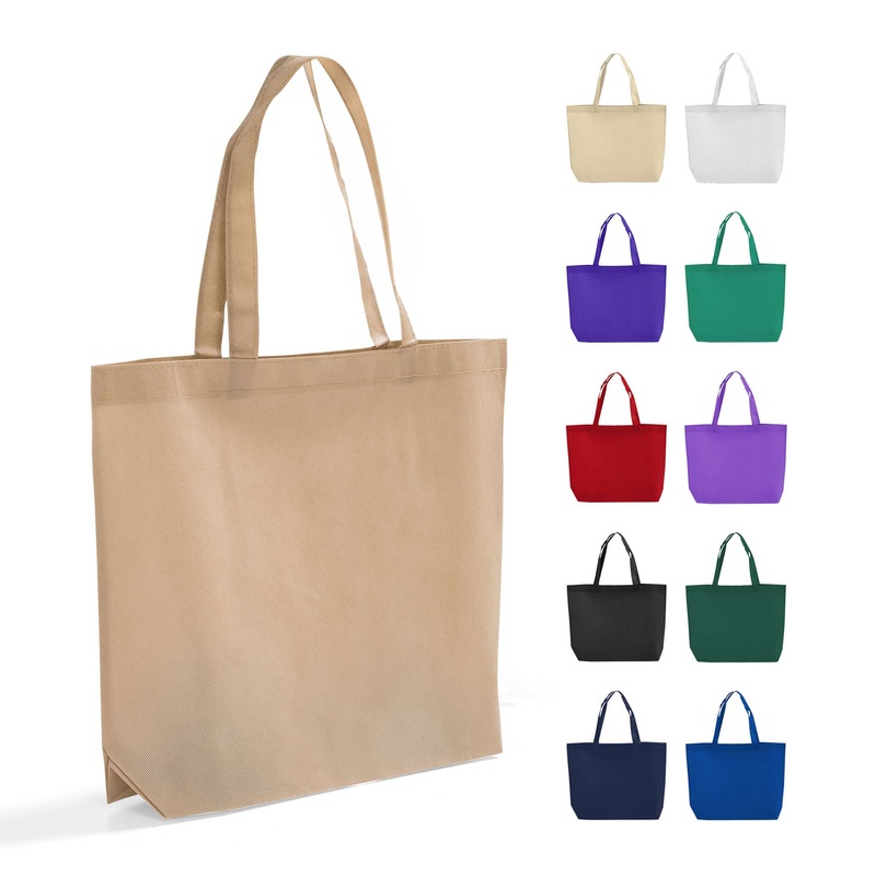 Economical Promotional Large Tote Bags with Bottom Gusset - GN25
