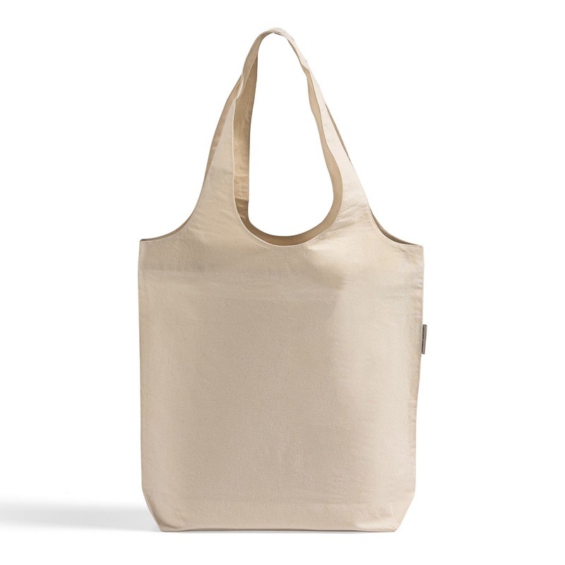 Large 100% Cotton Organic Stow-N-Go Tote Bag - OR130