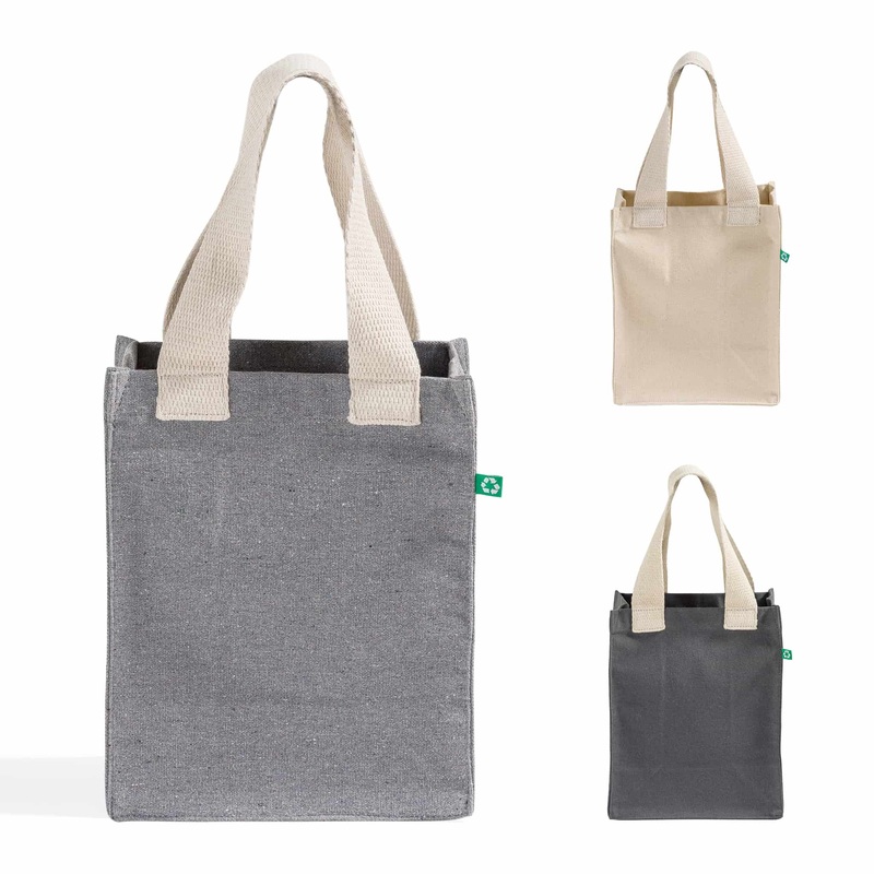 Recycled Canvas Book Bag with Full Gusset - RC864