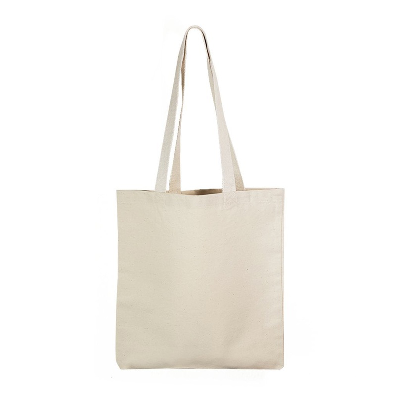12 ct Economical Canvas Convention Tote Bag with Web Handles - TB204T - By Dozen