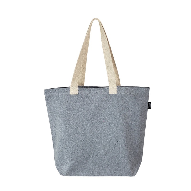 6 ct Large Size Recycled Shopping Tote Bag - By Bundle