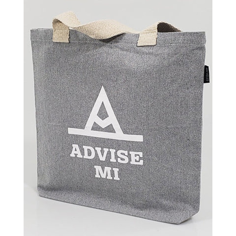 Custom Recycled Canvas Tote Bag With Bottom Gusset - Recycled Canvas Tote Bags With Your Logo - RC870