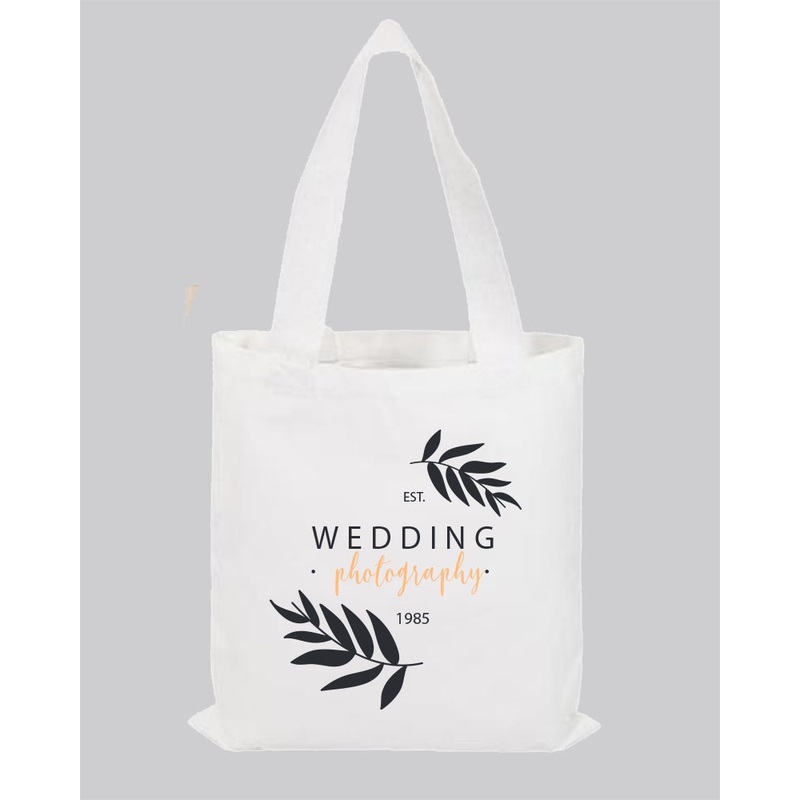 Custom Sublimation 100% Polyester Canvas - Sublimation  Tote Bags With Your Logo - SB200