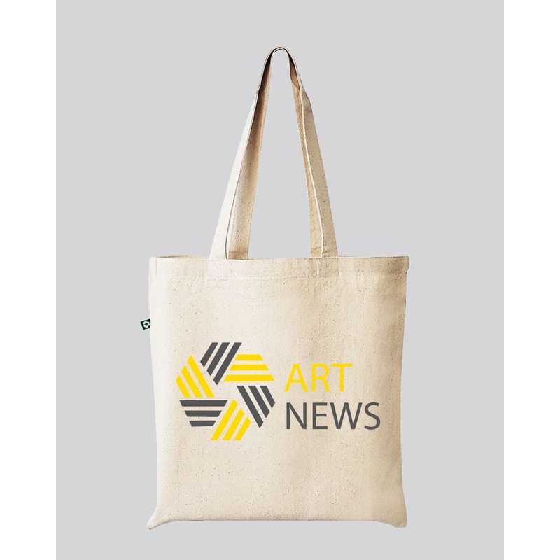 Eco Friendly Recycled Cotton Canvas Basic Tote Bags / Recycled Tote Bags With Your Logo - RC200