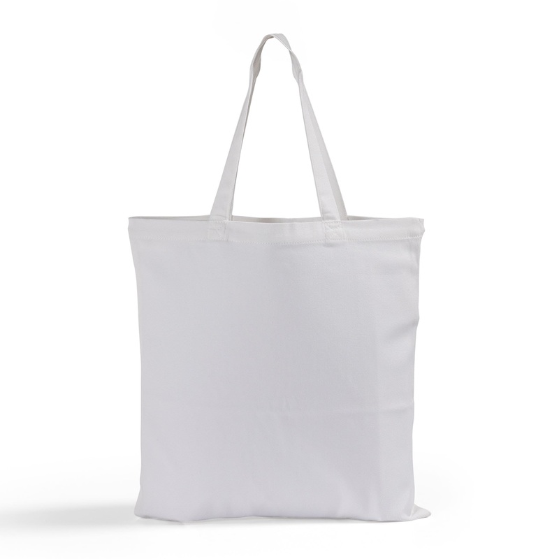 Sublimation 100% Polyester Canvas Tote Bags White - SB200