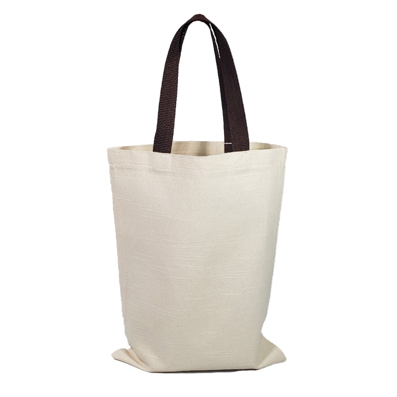 Tall & Flat Promotional Tote Bag - Made in USA