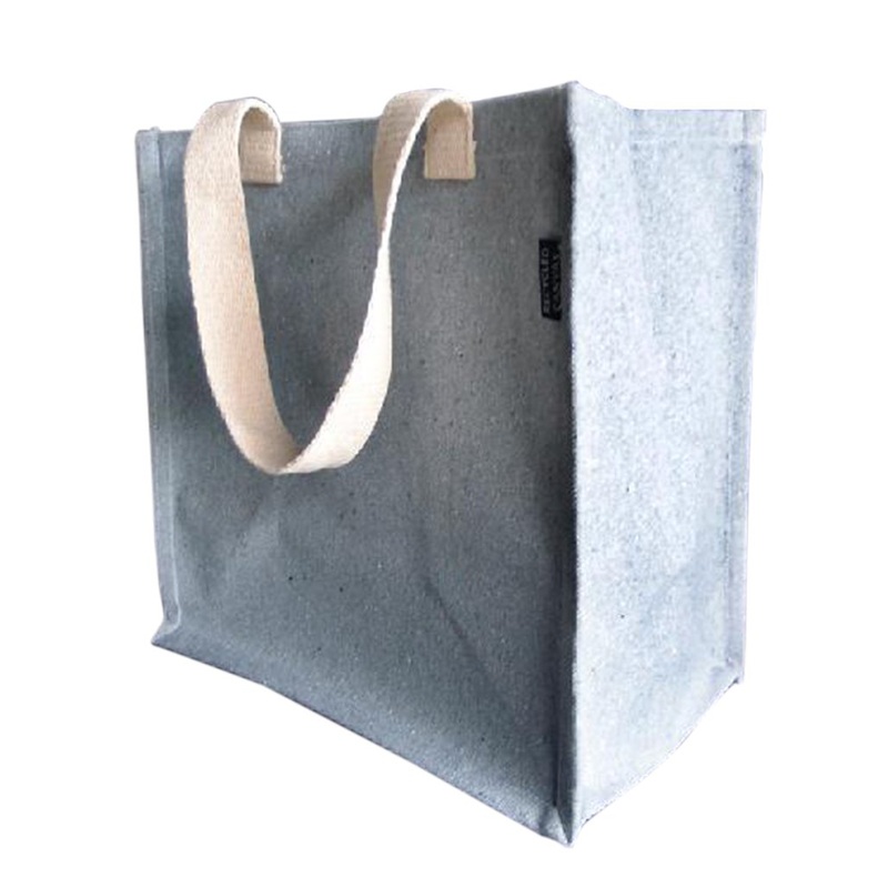 48 ct Large Recycled Canvas Tote Bag W/Laminated Interior - RC890 - By Case