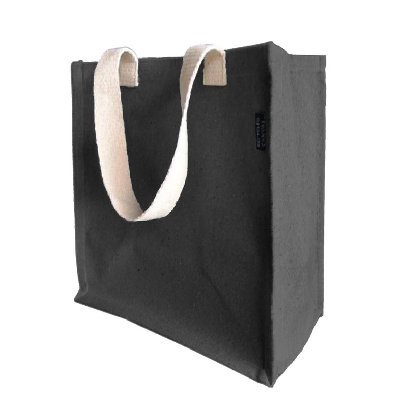 6 ct Recycled Heavy Canvas Tote with Full Gusset - By Bundle