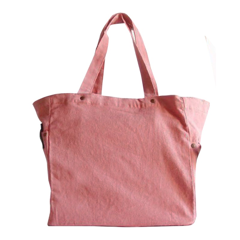 Affordable Washed Canvas Tote Bag