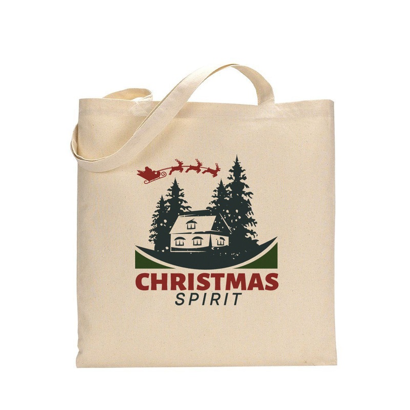 Christmas Spirit Tote Bag - Christmas Bags