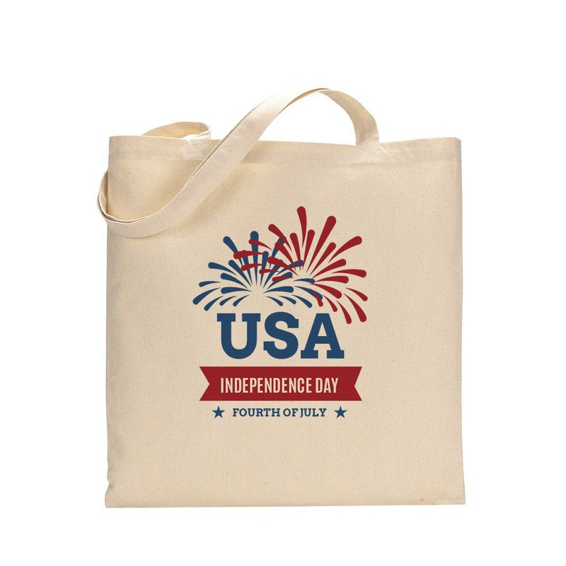 Fireworks Tote Bag - 4th Of July Tote Bags