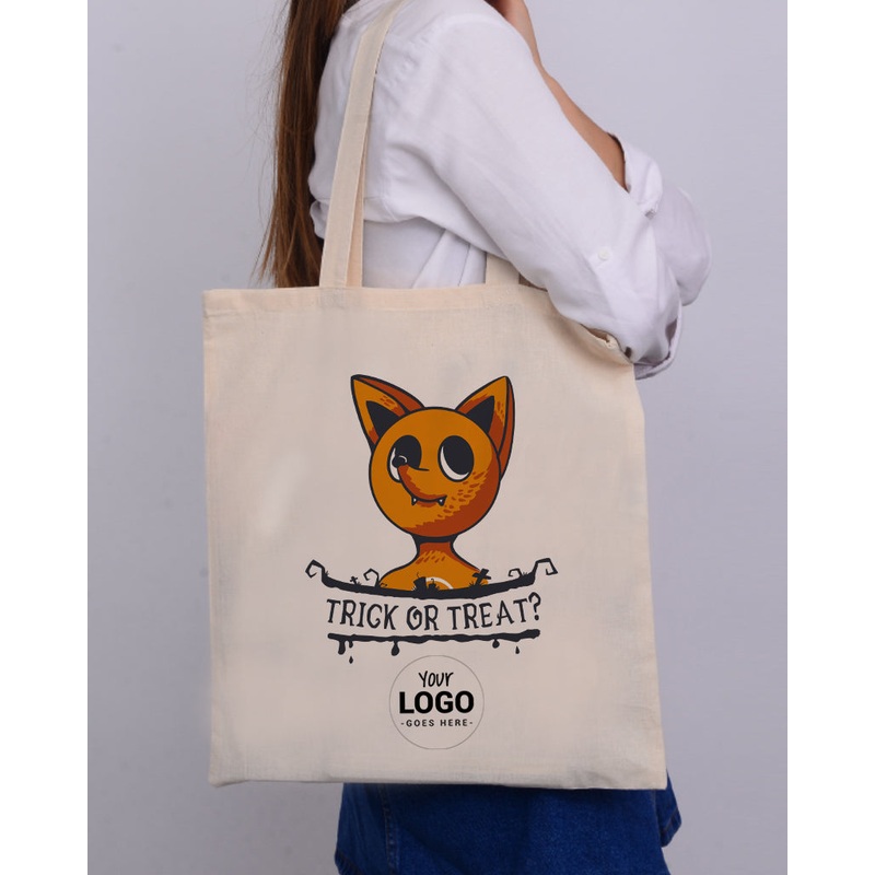 Fox Trick or Treat? - Halloween Tote Bags