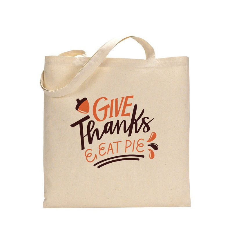 Give Thanks Eat Pie - Thanksgiving Bags