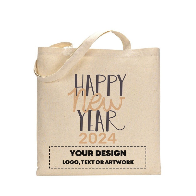 Happy New Year 2024 Tote Bag - New Year's Tote Bags