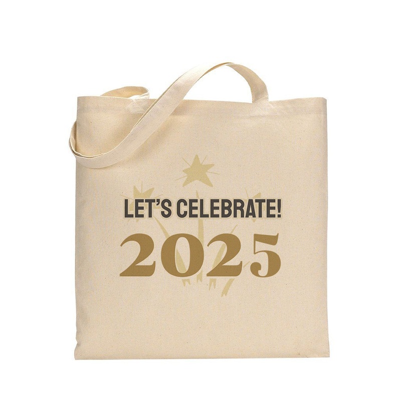 Let's Celebrate 2025 Tote Bag - New Year's Tote Bags
