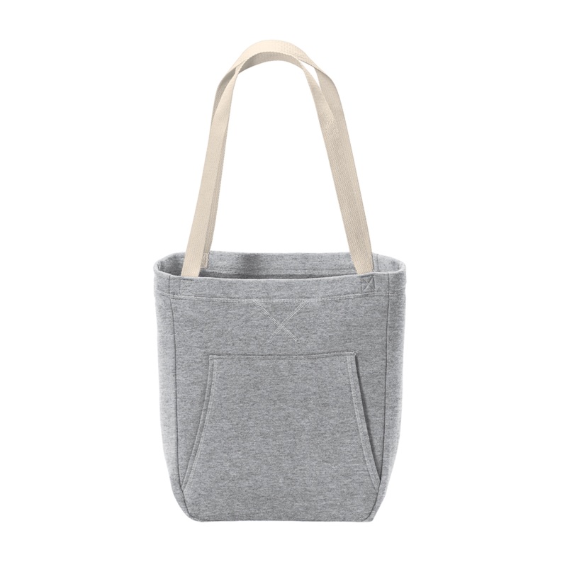 Luxury Fleece Sweatshirt Tote Bags
