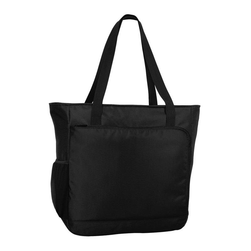 Luxury Poly Canvas City Tote with Laptop Sleeve