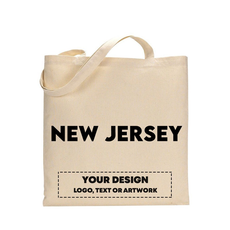 New Jersey Tote Bag - State Tote Bags