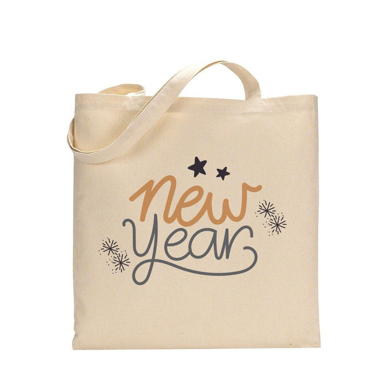 New Year Stars Tote Bag - New Year's Tote Bags