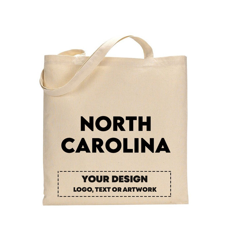 North Carolina Tote Bag - State Tote Bags