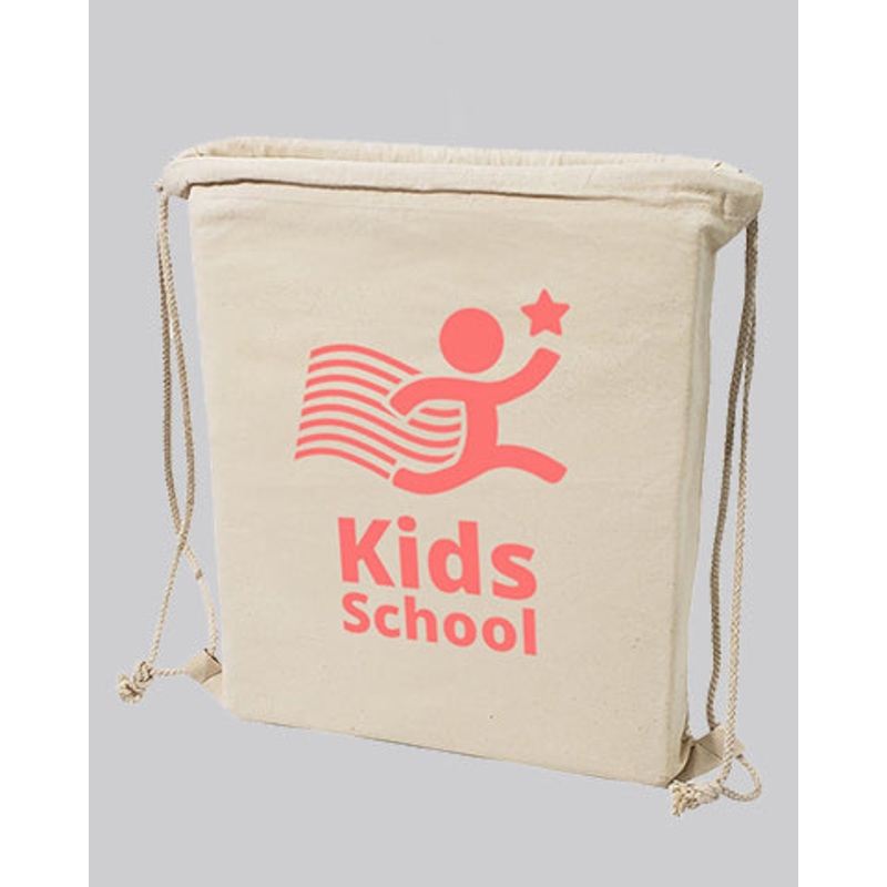 Promotional Giveaway Drawstring Bags - Backpacks / Custom Logo Printed - BPK12L