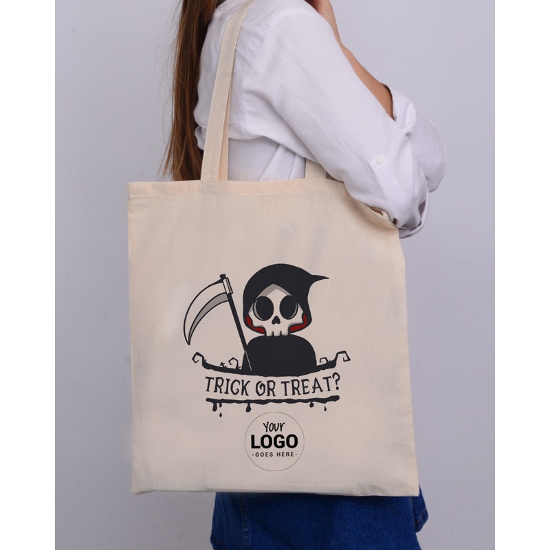 Reaper Trick or Treat? - Halloween Tote Bags