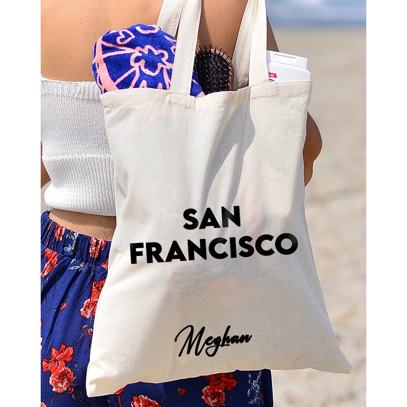 San Francisco Tote Bag - City Tote Bags