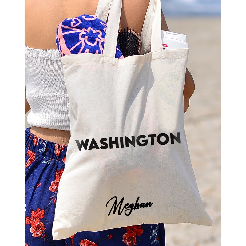 Washington Tote Bag - State Tote Bags