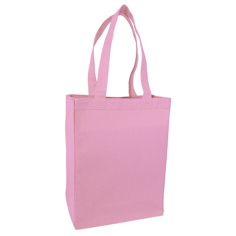 12 ct Heavy Canvas Multipurpose Shopping Tote - By Dozen - Alternative Colors