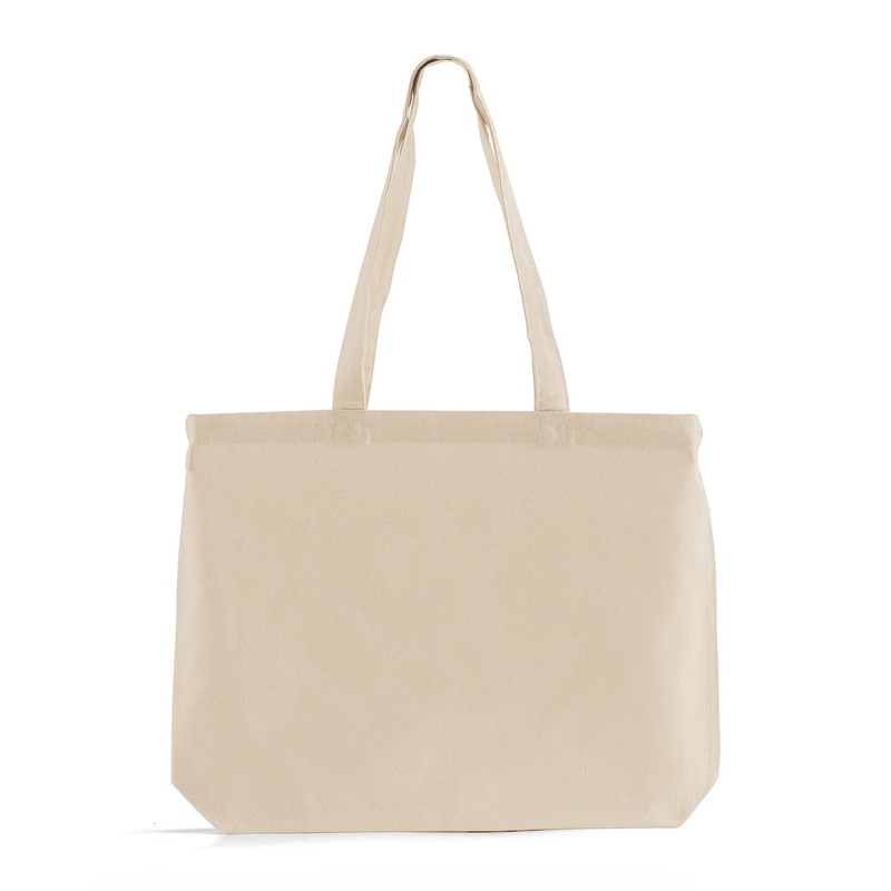18 in Med/Large Size Value Canvas Tote Bag with Long Handles - TG218