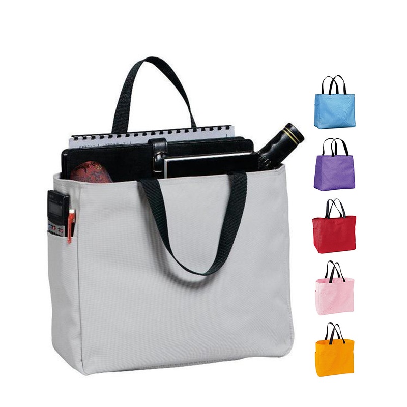 48 ct Polyester Improved Essential Tote Bags Wholesale - By Case