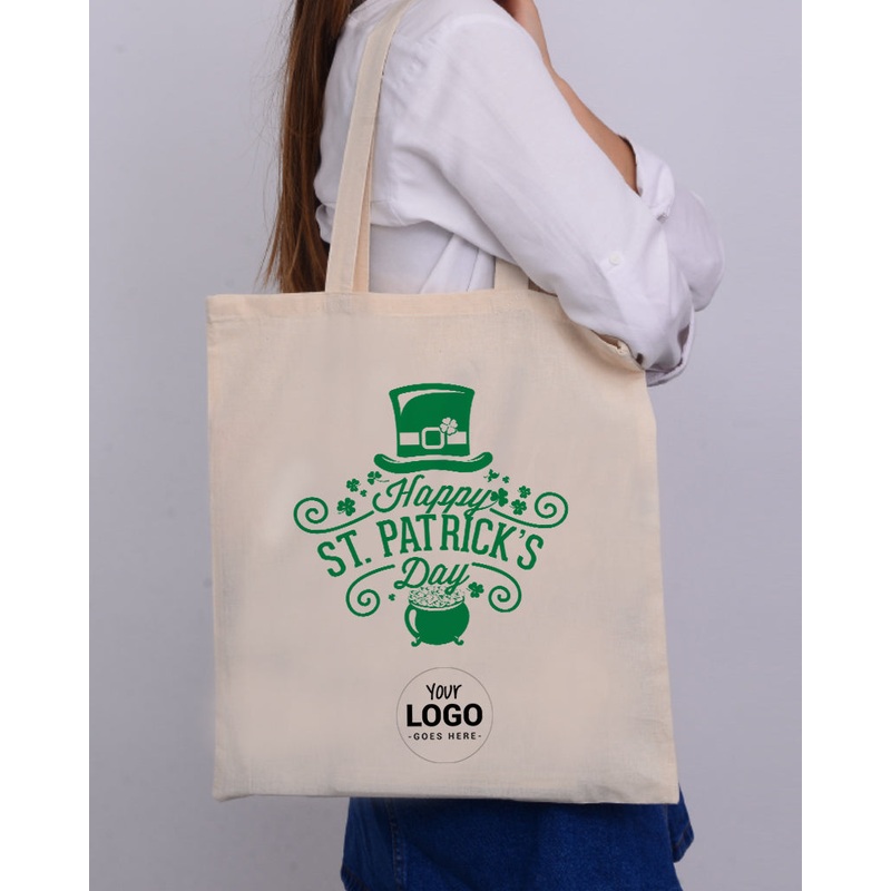 Big Hat Happy St Patrick's Day Hat - St Patrick's Tote Bag