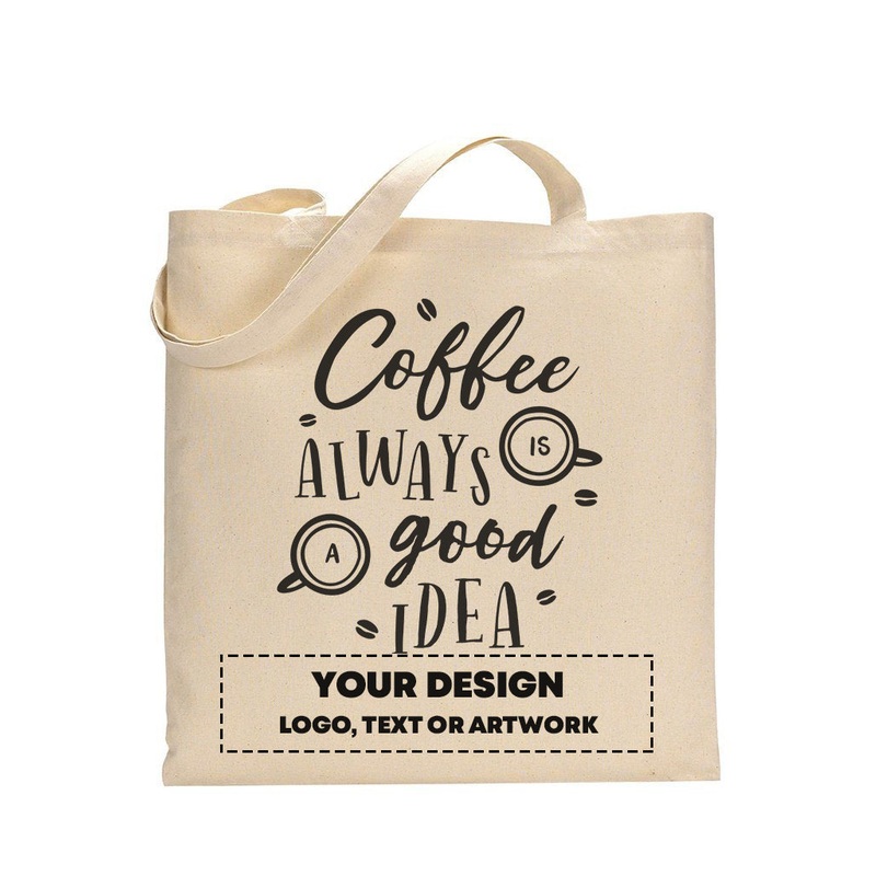 Coffee Always Is A Good Idea Design - Coffee Shop Tote Bags